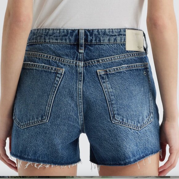 Rag & Bone Dre Raw Hem Shorts Size 34 - Picture 2 of 7